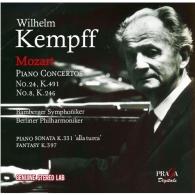 Wilhelm Kempff (Вильгельм Кемпф): Mozart: Piano Concertos No. 8 & 24/Wilhelm Kempff & Bamberg Symphoniker Berlin Philharmonic Orchestra, Ferdinand Leitner