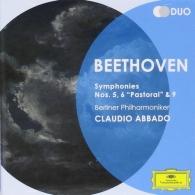 Claudio Abbado (Клаудио Аббадо): Beethoven: Symphonies Nos.5, 6  & 9