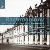 Piano Concerto Nos. 2 & 3; Rhapsody On A Theme Of Paganini; Preludes Etc. Andrei Gavrilov (Андрей Гаврилов): Piano Concerto Nos. 2 & 3; Rhapsody On A Theme Of Paganini; Preludes Etc.