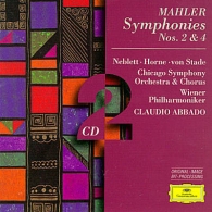 Claudio Abbado (Клаудио Аббадо): Mahler: Symph.2,4