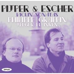 Philippe Graffin (Филиппе Гриффин): Pijper  Escher: Violin Sonatas