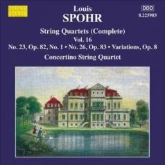 Moscow Philharmonic Concertino String Quartet (Струнный квартет Концертино Московской филармонии): String Quartets Vol. 16