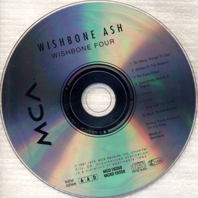 Wishbone Ash (Вишбон Эш): Wishbone Four