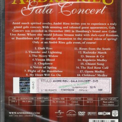 Andre Rieu ( Андре Рьё): Gala Concert