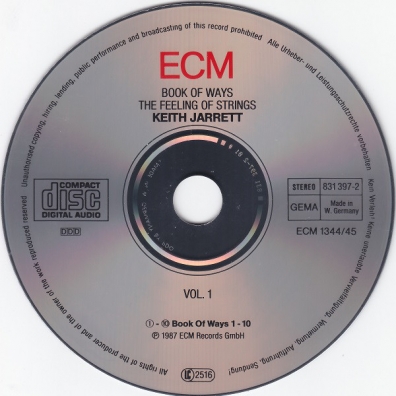 Book Of Ways (The Feeling Of Strings) Keith Jarrett (Кит Джарретт): Book Of Ways (The Feeling Of Strings)