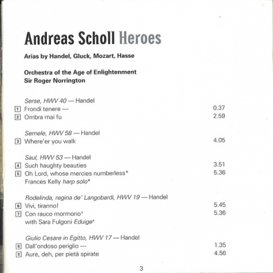 Andreas Scholl (Андреас Шолль): Heroes