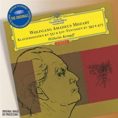 Mozart: Piano Sonatas 331,310, Fantasias Wilhelm Kempff (Вильгельм Кемпф): Mozart: Piano Sonatas 331,310, Fantasias