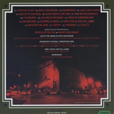 Rage Against The Machine: Live At The Grand Olympic Auditorium