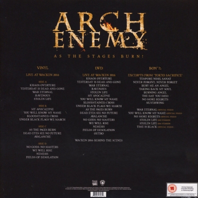 As The Stages Burn! Arch Enemy (Арч Энеми): As The Stages Burn!