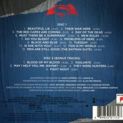Batman V Superman: Dawn Of Justice Hans Zimmer (Ханс Циммер): Batman V Superman: Dawn Of Justice