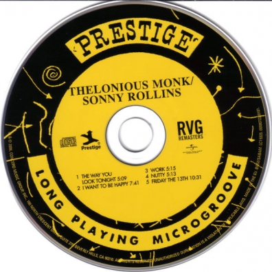 Thelonious Monk (Телониус Монк): Thelonious Monk & Sonny Rollins
