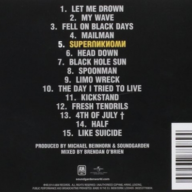 Superunknown Soundgarden (Соундгарден): Superunknown