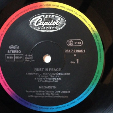 Megadeth (Megadeth): Rust In Peace
