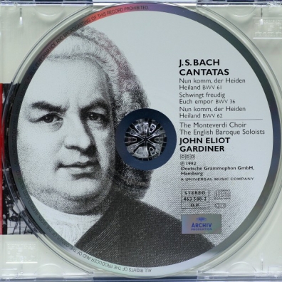 John Eliot Gardiner (Джон Элиот Гардинер): Bach: Advent Cantatas
