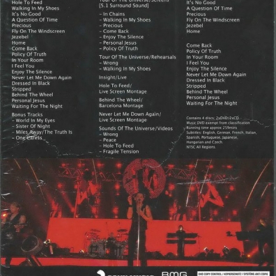 CD + DVD - Depeche Mode ‎– Tour Of The Universe : Barcelona 20/21.11.09