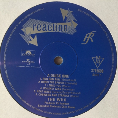 A Quick One The Who: A Quick One