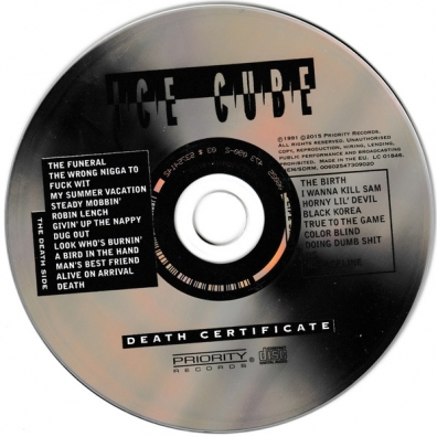 Death Certificate Ice Cube (Айс Кьюб): Death Certificate