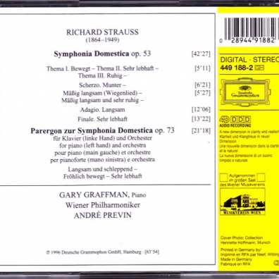 Andre Previn (Андре Превин): Strauss, R.: Symphonia Domestica