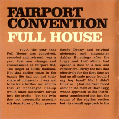 Fairport Convention (Фаирпонт Конвеншен): Full House