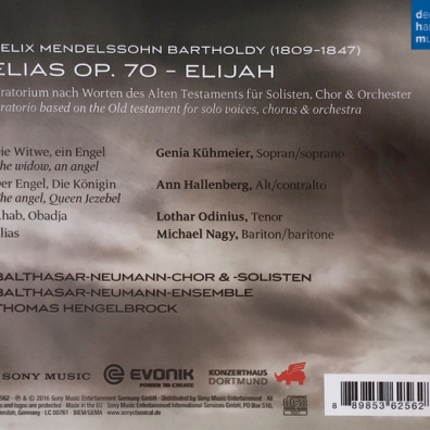 Mendelssohn: Elias, Op. 70 Thomas Hengelbrock (Томас Хенгельброк): Mendelssohn: Elias, Op. 70