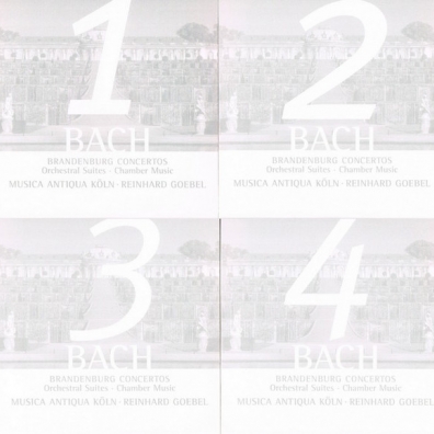 Musica Antiqua Koeln (Мьюзика Антик Кёльн): Bach: Brandenburg Concertos; Orchestral Suites; Ch