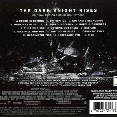 Hans Zimmer (Ханс Циммер): The Dark Knight Rises (Тёмный рыцарь: Возрождение легенды)