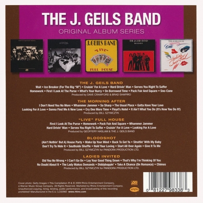 Original Album Series The J. Geils Band (Зе Гилс Банд): Original Album Series