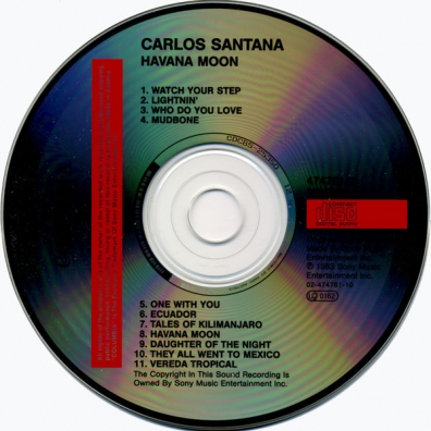 Carlos Santana (Карлос Сантана): Havana Moon