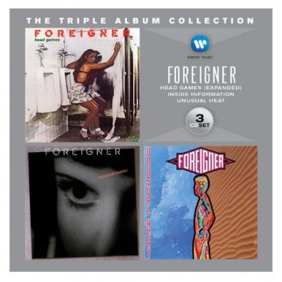 Foreigner (Форейне): The Triple Album Collection: Head Games / Inside Information / Unusual Heat