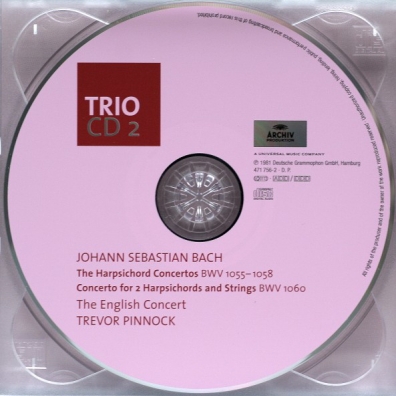 Bach: The Harpsichord Concertos Trevor Pinnock (Тревор Пиннок): Bach: The Harpsichord Concertos