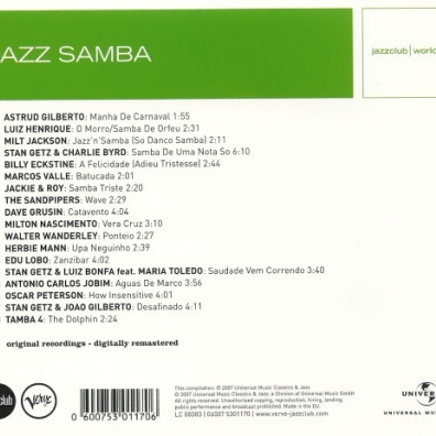 Stan Getz (Стэн Гетц): Jazz Samba