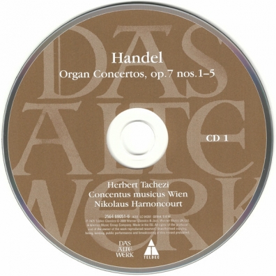 Nikolaus Harnoncourt (Николаус Арнонкур): Organ Concertos Op.4 & Op.7