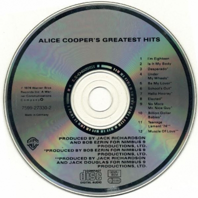 Greatest Hits Alice Cooper (Элис Купер): Greatest Hits