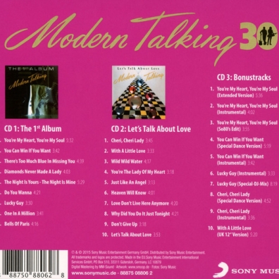 The First & Second Album (30th Anniversary Edition) Modern Talking (Модерн Токинг): The First & Second Album (30th Anniversary Edition)