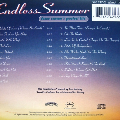 Endless Summer (Donna Summer's Greatest Hits) Donna Summer (Донна Саммер): Endless Summer (Donna Summer's Greatest Hits)