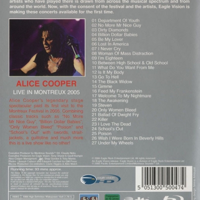 Alice Cooper (Элис Купер): Live At Montreux 2005