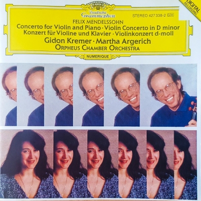 Mendelssohn: Concert For Violin & Piano Gidon Kremer (Гидон Кремер): Mendelssohn: Concert For Violin & Piano