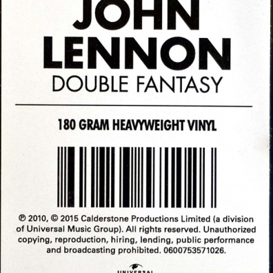 Double Fantasy John Lennon (Джон Леннон): Double Fantasy