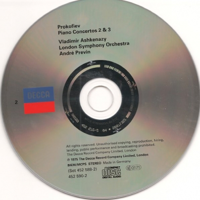Prokofiev: The Piano Concertos Vladimir Ashkenazy (Владимир Ашкенази): Prokofiev: The Piano Concertos