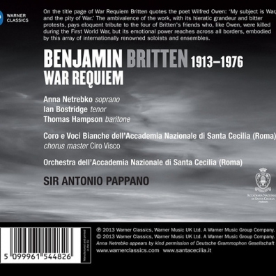 War Requiem, Op. 66 Анна Нетребко: War Requiem, Op. 66
