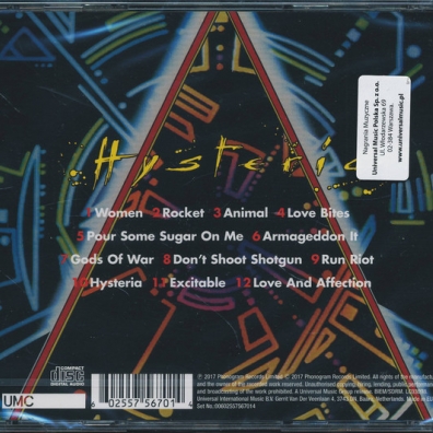 Hysteria Def Leppard (Деф Лепард): Hysteria