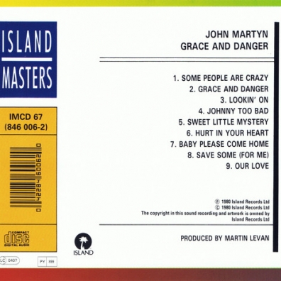 John Martyn (Джон Мартин): Grace And Danger