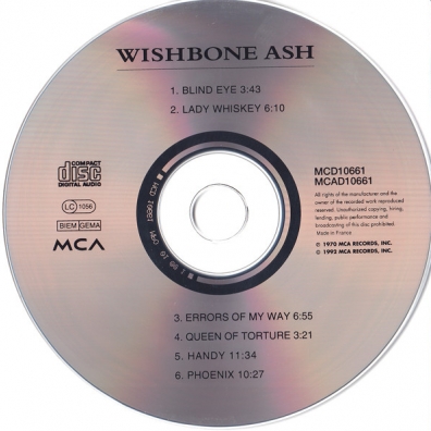 Wishbone Ash (Вишбон Эш): Wishbone Ash