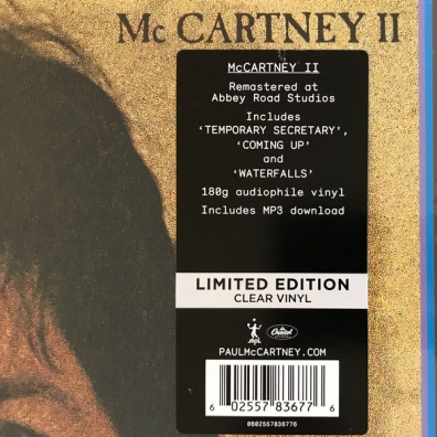 McCartney II Paul McCartney (Пол Маккартни): McCartney II
