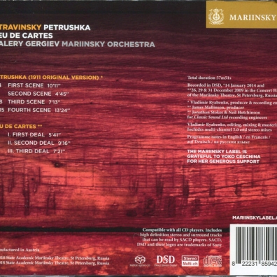 Stravinsky: Petrushka/Jeu De Cartes Igor Stravinsky (Игорь Фёдорович Стравинский): Stravinsky: Petrushka/Jeu De Cartes