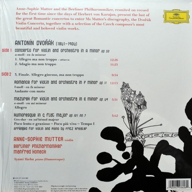 Anne-Sophie Mutter (Анне-Софи Муттер): Dvorak: Violin Concerto