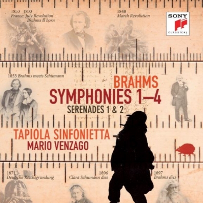 Johanes Brahms (Йоханнес Брамс): Symphonies Nos. 1-4, Serenades Nos. 1&2