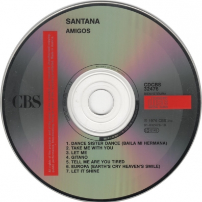 Carlos Santana (Карлос Сантана): Amigos