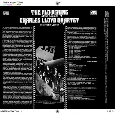 The Charles Lloyd Quartet (Зе Чарльз Ллойд): The Flowering