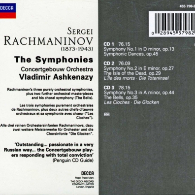 Владимир Ашкенази: Rachmaninov: The Symphonies etc.
